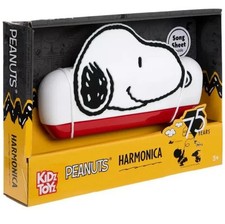 Peanuts SNOOPY Harmonica with Music Sheet Celebrate 75 Years Toy Kids NEW