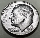 1989 D Roosevelt Dime 10C 7812N