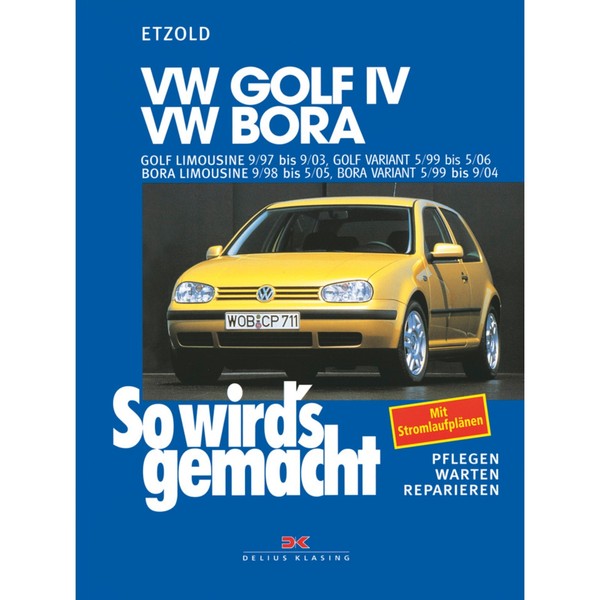 VW Bora, Jetta 4 Variant Typ 1J2 (99-04) So Wirds Gemacht Reparaturanleitung-image