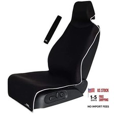 Premium Universal Fit Waterproof Stain Resistant Car Seat Cover - Black