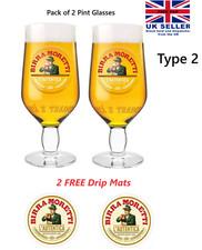 2x Birra Moretti Pint Glass Birra Moretti Pint Glass Birra Moretti Pint Glasss