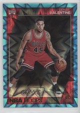 2016-17 Panini NBA Hoops Rookies Teal Explosion Denzel Valentine #273 0c2