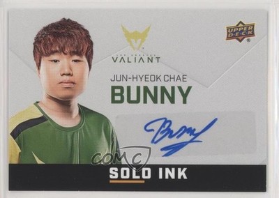 2017 Upper Deck Overwatch League Inaugural Set Solo Ink Bunny #SI-BU Auto 0yo8