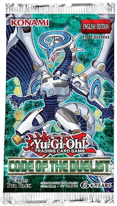 YuGiOh! Code of the Duelist 1st Edition Booster Pack x1