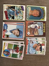 Larry Biittner 9 Card Lot - 1972-1983 Topps Base Cards