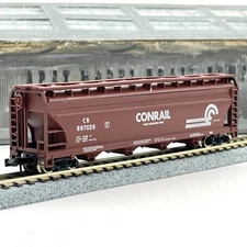 Atlas 3705 Conrail ACF 4 Bay Centerflow Covered Hopper CR 897025 N Scale