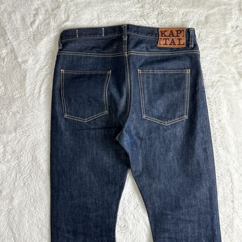 KAPITAL Okabilly SLP012 Selvedge Denim Jeans 14 oz Made in Japan EX Men's W36 - Picture 18 of 24