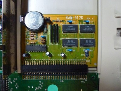 Retro Home Computer Commodore Amiga A500 0,5MB 512kB Trapdoor RAM Expansion