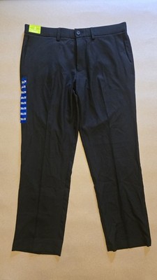 Haggard Men's Performance Stretch Pants Black Dress Pants, Size 36x30 NWT
