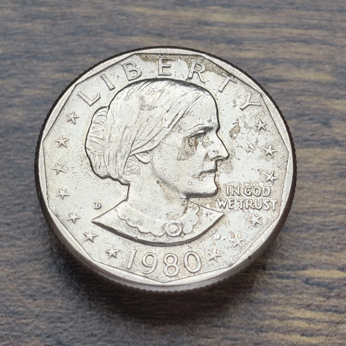 25+ Circulated 1980 Susan B Anthony Dollars (1979-1981, 1999) for