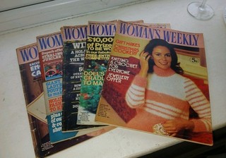 Vintage 1970s Woman Weekly Magazine X 5