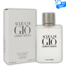 Giorgio Armani Aqua Di Gio Men's 3.4 oz EDT Brand New..