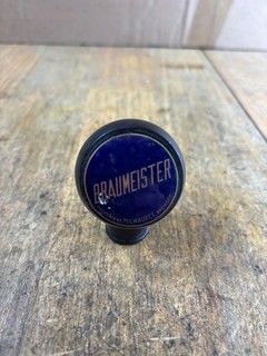 Vintage Braumeister Beer Ball Knob Tap Handle 1930'S Milwaukee