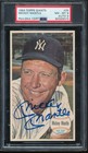 1964 Topps Giants Signed/Auto Mickey Mantle #25 - PSA/DNA 8/9 - POP 6, highest!