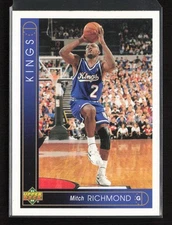 1993-94 Upper Deck #64 Mitch Richmond Sacramento Kings Near Mint or Better