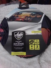 Auto Drive Super Jumbo Twist Sun Shade Tropical 31.5" × 38" AD021902M-35A NEW