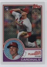 2018 Topps Silver Pack 1983 Topps Design Chrome Series 1 Jack Flaherty #14 1r47