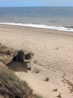 Foto 6x4 Kriegsruinen am Strand gieriger Darm so viel von diesem Zeug aus c2019