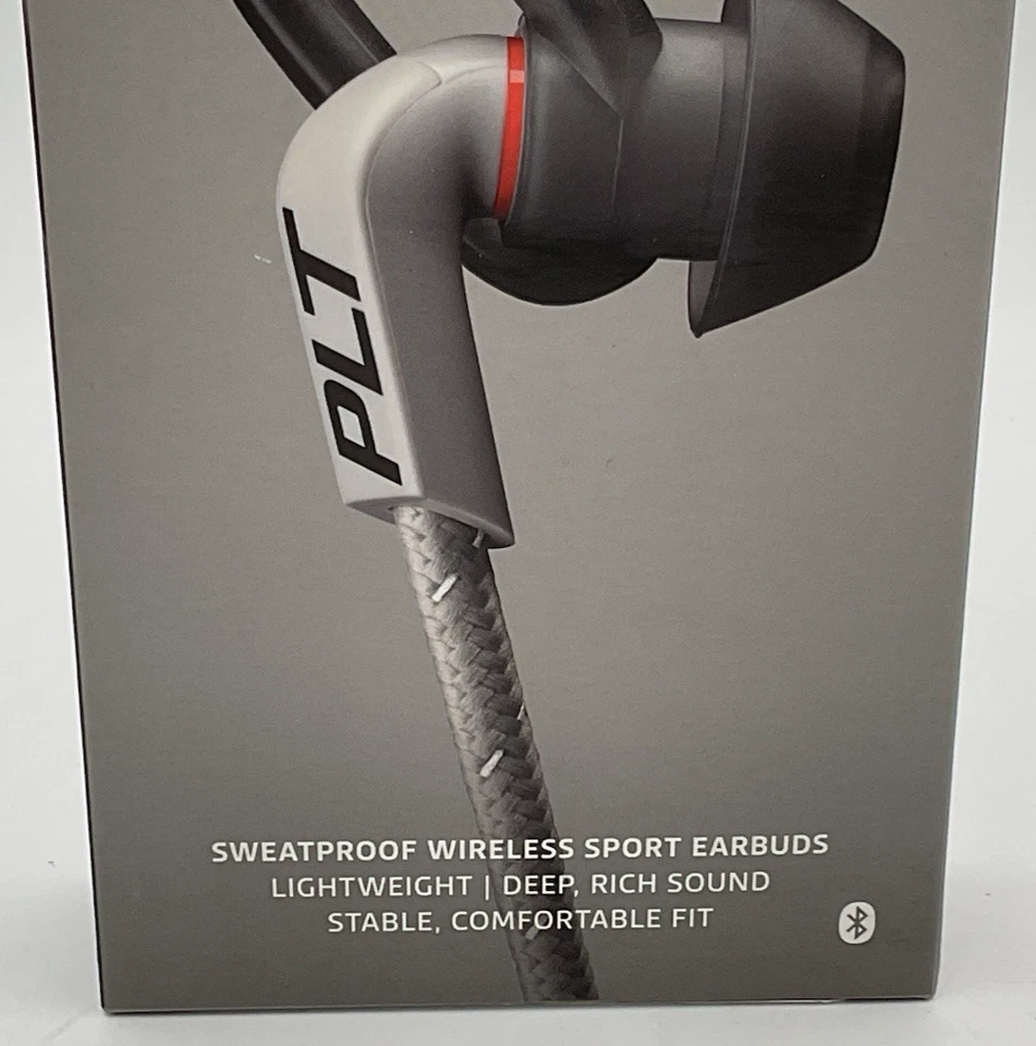 Plantronics BackBeat FIT 300 Sweatproof Wireless Sport Earbuds NEW Free Shipping - Image 3 of 4