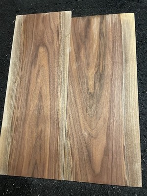 Guitar Top #0319E - Flitch Matched Black Walnut 18.5/17.5'' x 14'' x 0.26''