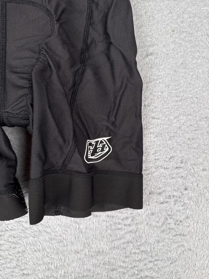 Troy Lee Designs Cycling Shorts Mens Small Black LINER Padded MTB READ ME - Image 2 of 4
