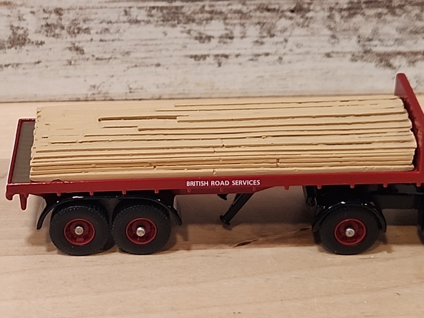 LLEDO BRITISH ROAD SERVICES TRUCK & TRAILER 