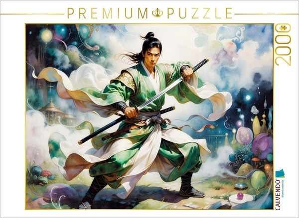 Calvendo Puzzle Powerful And Determined | 2000 Pieces, Finished Size 35.4 × 26.4-image