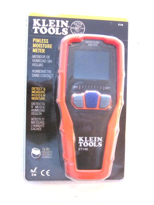 NEW SEALED KLEIN PINLESS MOISTURE METER #ET140 - FREE SHIPPING!