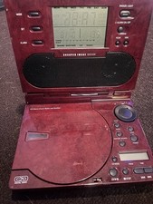 radio am fm Vintage Cd Player Sharper Image Design