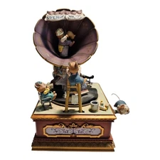 Enesco Opening Night Small World Of Music Musical Figurine Mice Mouse READ