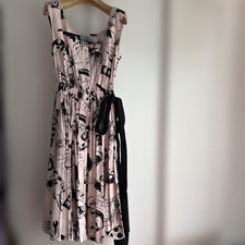 USED PRADA COMIC SERIES SLEEVELESS DRESS GOOD