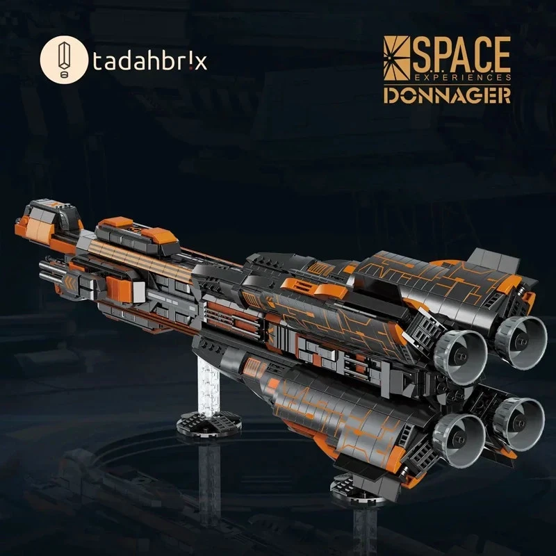 The Space Experiences Donnager Building blocks Toys 1888 pieces gift set - Image 3 of 4