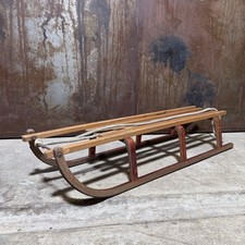 Alter Schlitten / lang / Holz