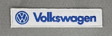 FABULOUS VW VOLKSWAGEN EMBROIDERED IRON-ON BANNER STYLE PATCH...RARE!!!