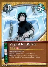Crystal Ice Mirror - J-036 - Super Rare - 1st Edition - Foil The Path to Hokage 