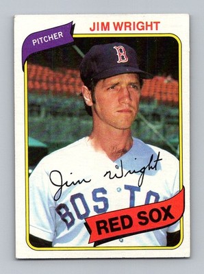 1980 Topps #524 Jim Wright Very Good