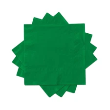Cocktail Napkins 3-ply 80PCS Green Beverage Napkin Disposable Paper Cocktail ...