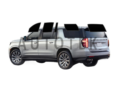 PreCut All Sides Window Film Any Tint Shade % For Chevrolet Suburban 2021-2025