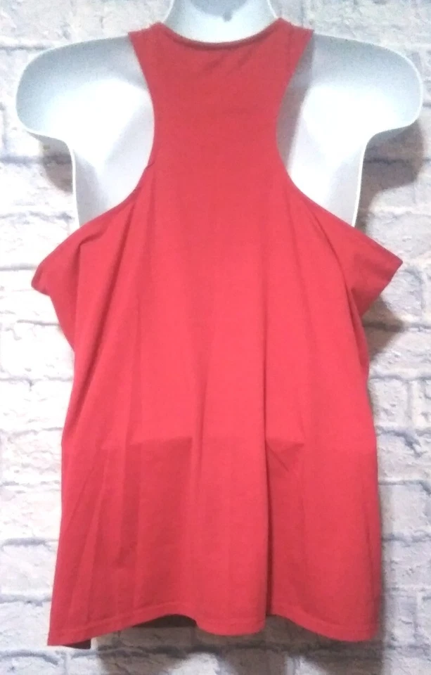 Camiseta Regata Cacique by Lane Bryant Pijama Feminina Plus Size 18/20 Vermelha I 💕Naps - Imagem 3 de 4