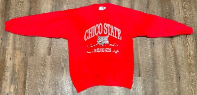 California State University, Chico State Wildcats Red Sweatshirt