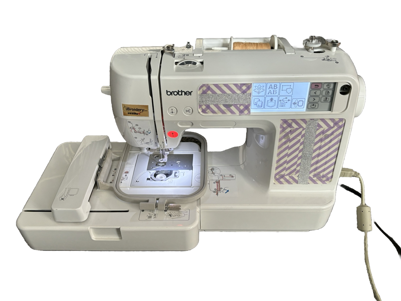 Brother PE500 Embroidery Machine (USA Import) eBay