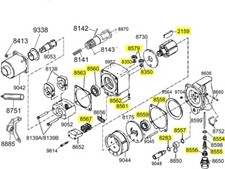 Ingersoll Rand Tune Up with Bearings for I-R 2940 Impact Models, Part 2940-TK3