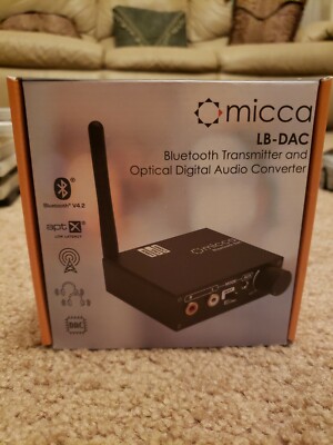 Micca LB-DAC Bluetooth Transmitter/Audio Converter 