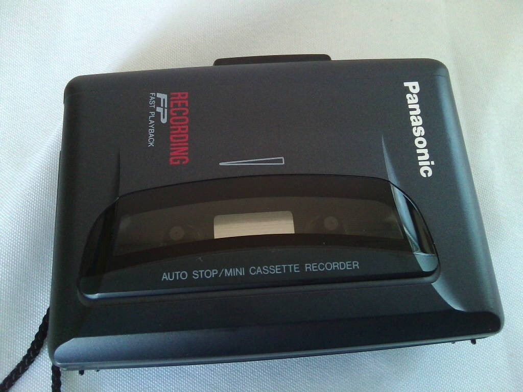 Panasonic Cassette Recorder RQ-L308 Operation Verified Used Japan