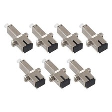 7 Pcs LC to SC Adapter Female to Female Fiber Optic Connector Single Mode U...