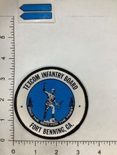 BEAUTIFUL VINTAGE US ARMY TEXCOM INFANTRY BOARD FORT BENNING ,GA PATCH
