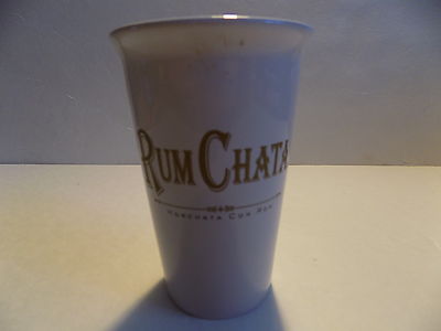Rum Chata Horchata Con Ron White Ceramic Glass