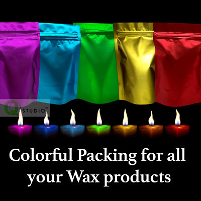 Silver Foil Zipper Bags, Resealable Stand Up Packaging Bags, Smell Proof Pouches