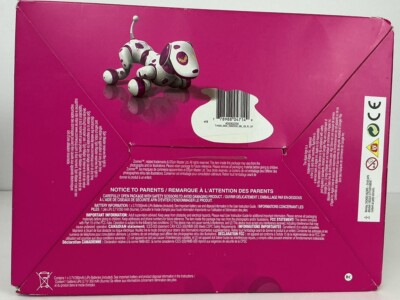 NEW Spin Master Zoomer Zoomie Electronic Interactive Red/Pink