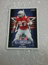 Nick Bosa 49ers 2019 Leaf Draft All American #79